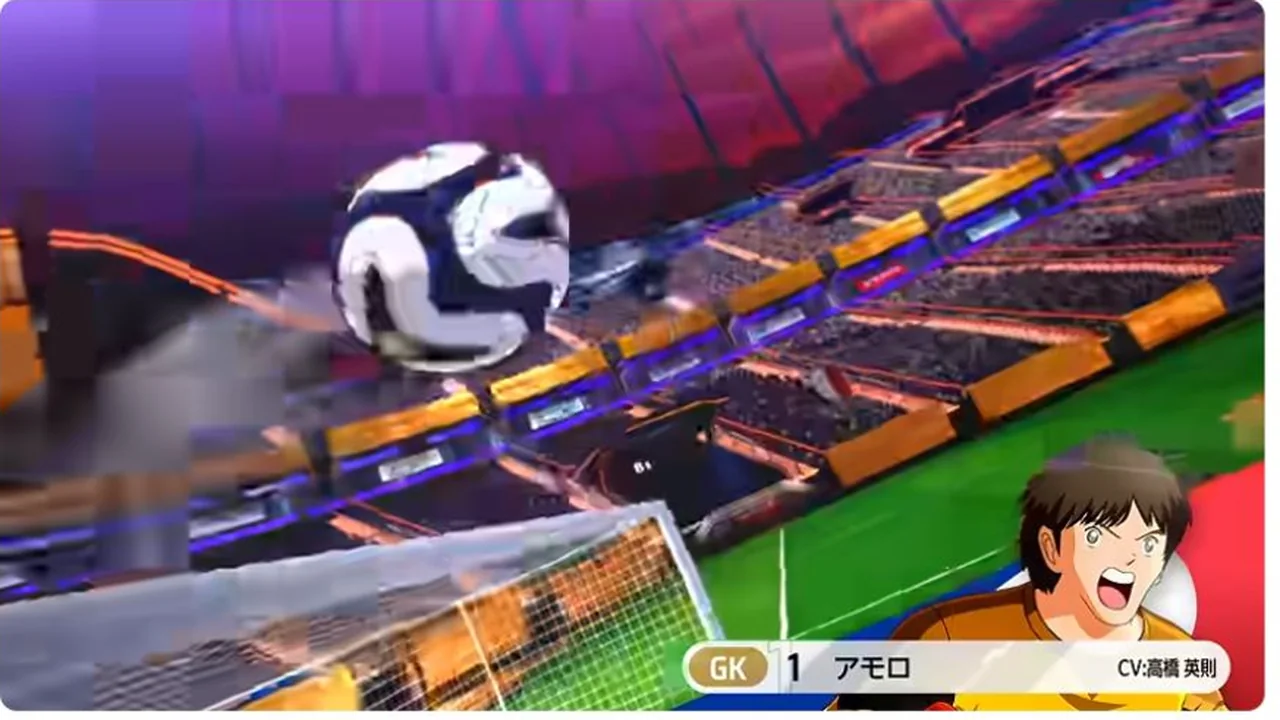 フランスユースGK1アモロのセーブ場面