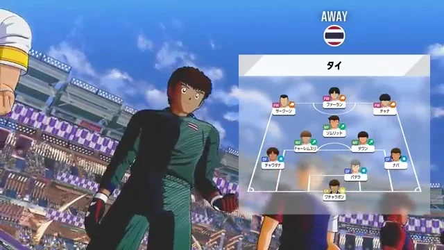WORLD FIGHTERS タイユースの先発フォーメーション
