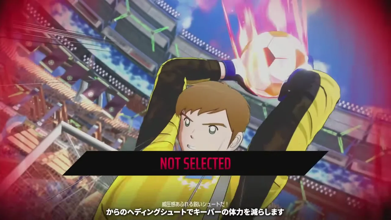 WORLD FIGHTERSで表示された守備時のアクション選択