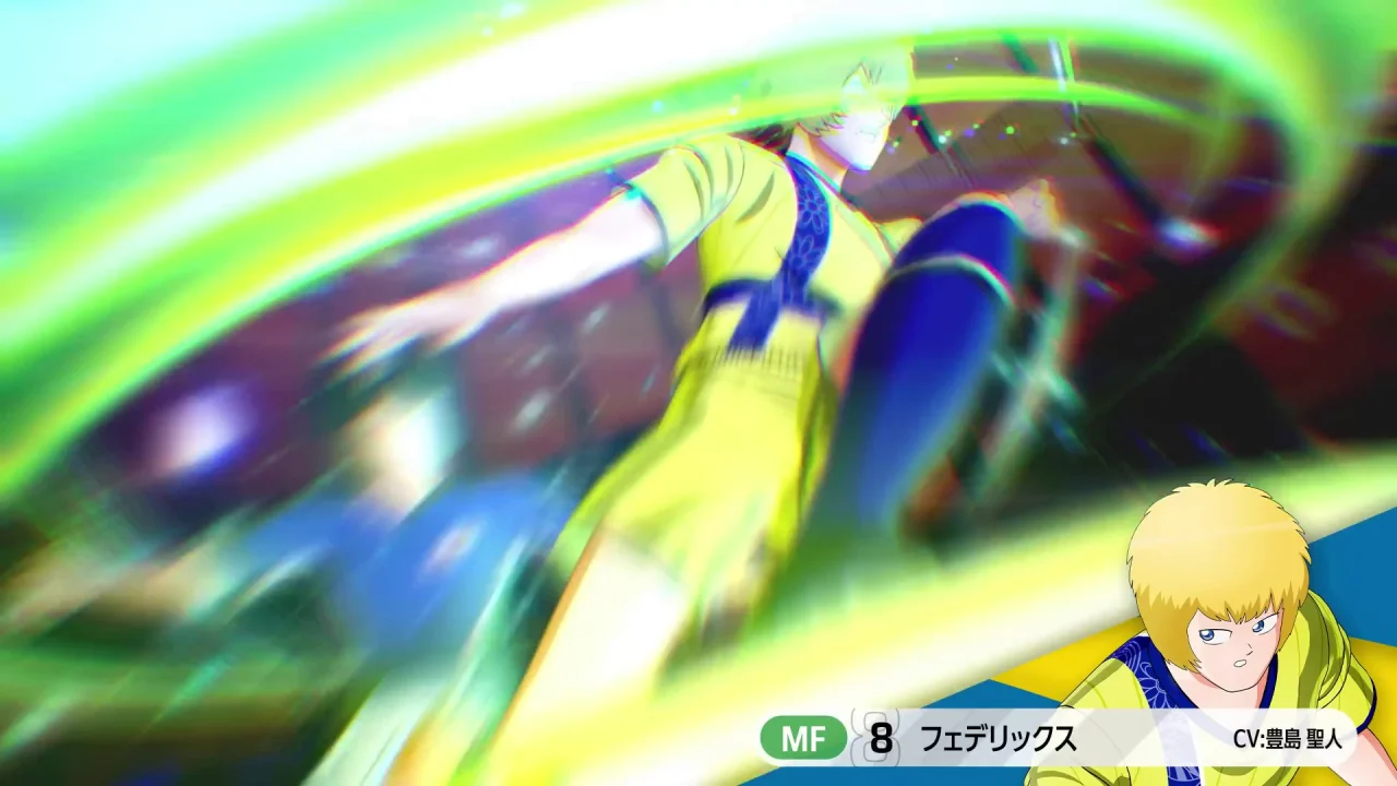 スウェーデンユースのフェデリックスが前進する場面