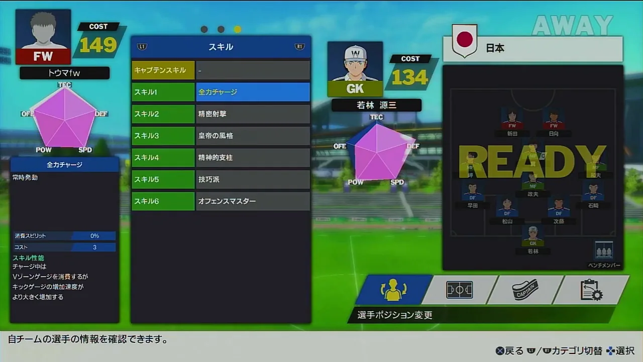 RONC 全力チャージ×アナライズシュート｜遠距離得点の条件と対策