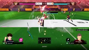 スペインのミラクルチームムーブWindup Combinationが表示された対面画面