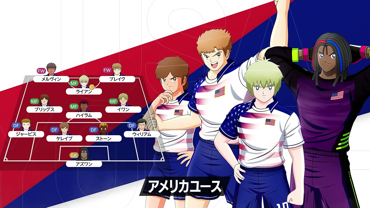WORLD FIGHTERS アメリカユース攻略｜ライアン・ブレイク・先発11人